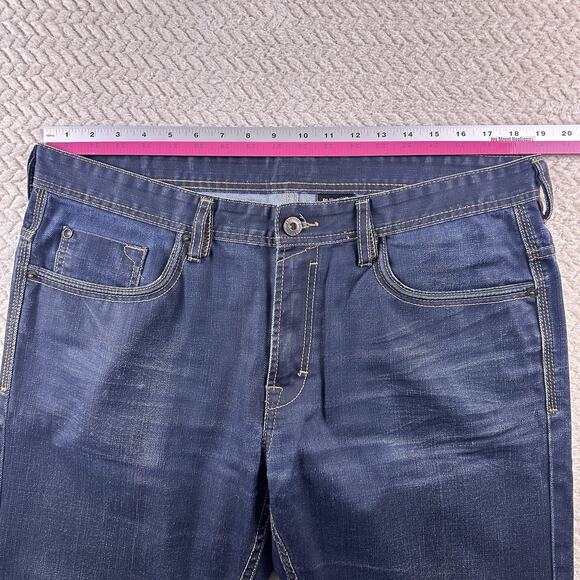 Buffalo David Bitton Men’s jeans Six slim Straights 36 (38x32) Cotton polyester - Picture 9 of 16